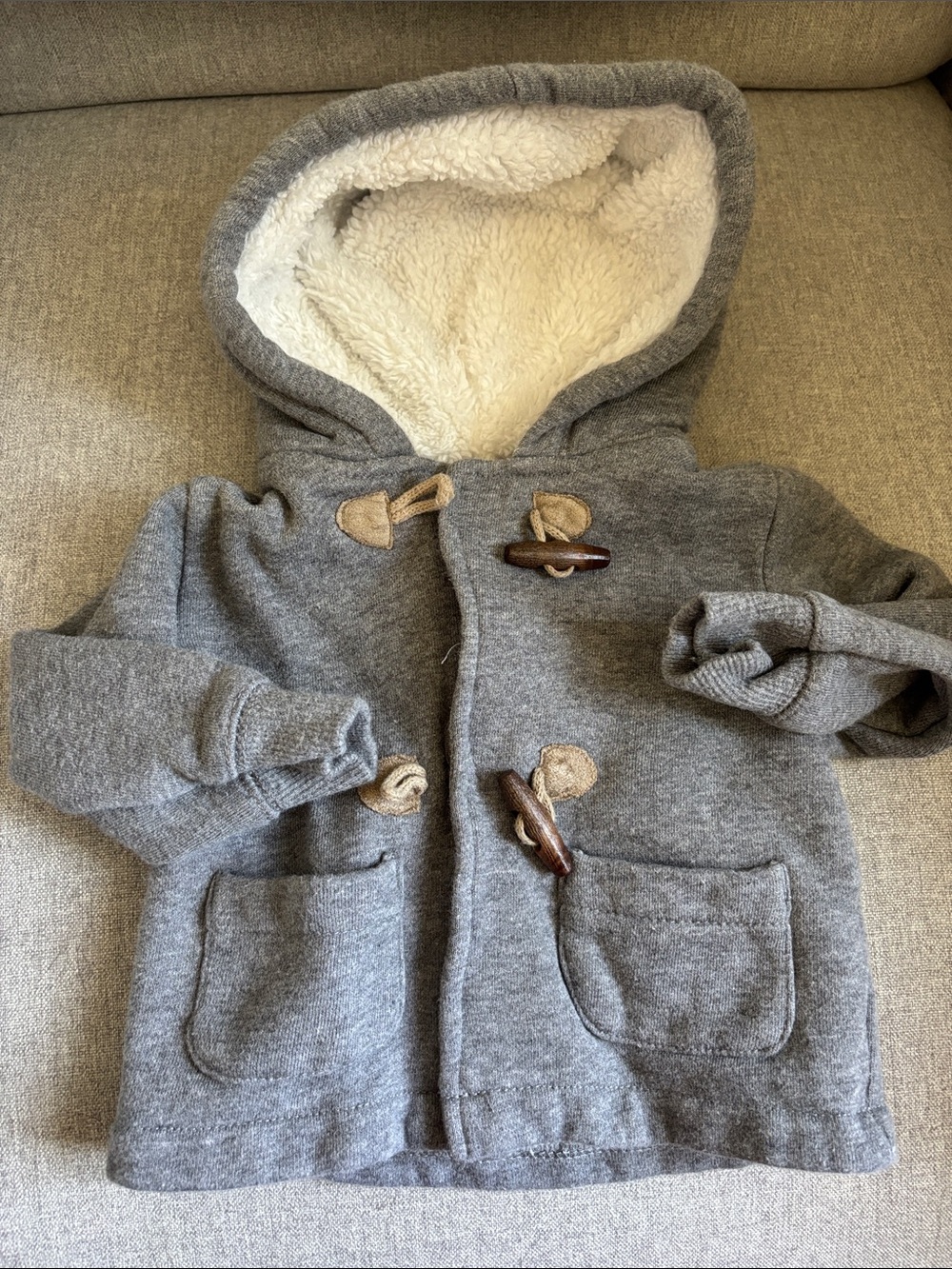 Carter's Gray Hooded Jacket